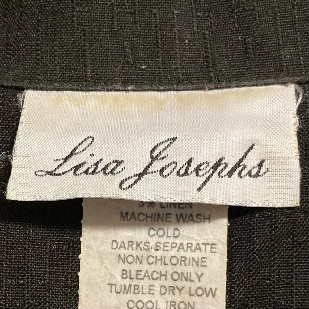 EUC Vintage Lisa Josephs Short Sleeve Blazer Size M